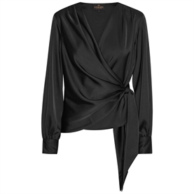 Karmamia Ines Bluse, Semi Rich Black 